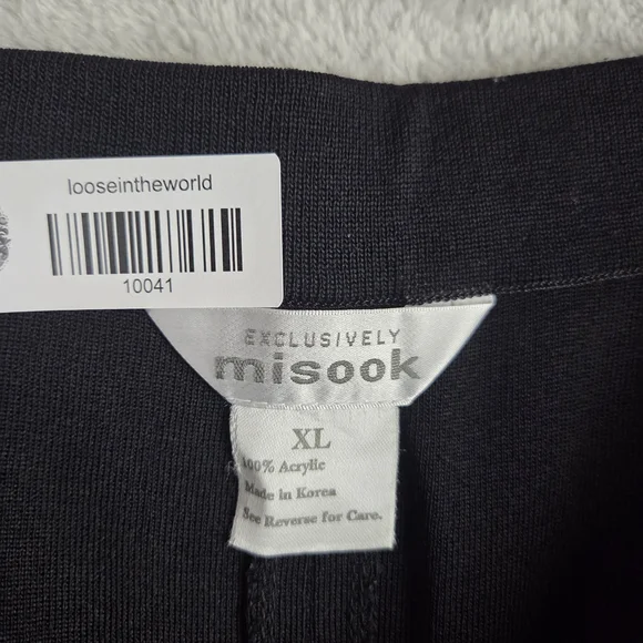 Misook Black Dress Pants Classic Style - Picture 7 of 7